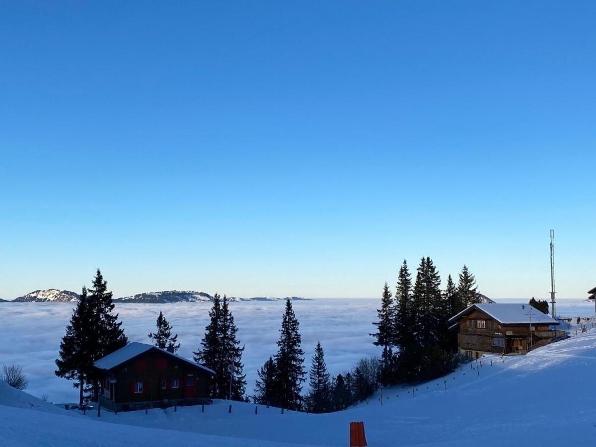 Schoene Ferienwohnung In Traumlage Fewo Solohike Seelisberg Exteriör bild